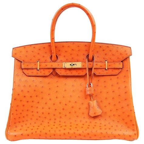 ostrich leather hermes bag|ostrich bag price.